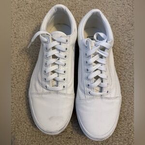White vans men’s size 7, women’s size 8.5